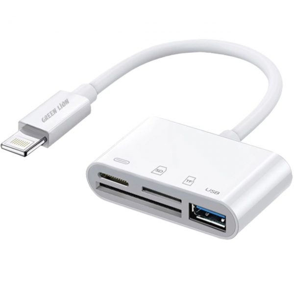 Green 4-IN-1 OTG Adapter خرید