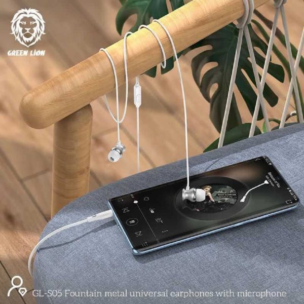 خرید Green Metal Earphone