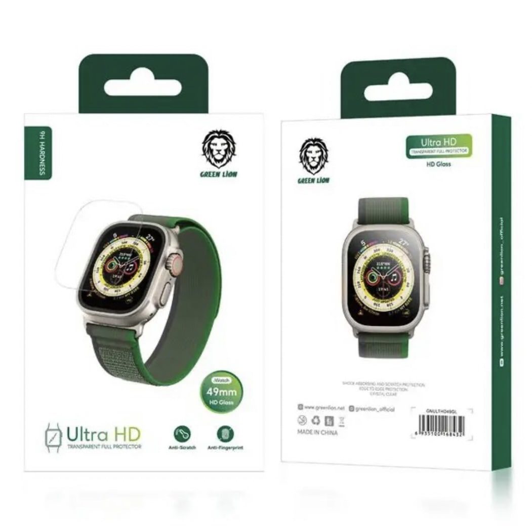 IMG_2767.webp محافظ صفحه نمایش اولترا 49 میل گرین Green Ultra HD Transparent 49mm Glass