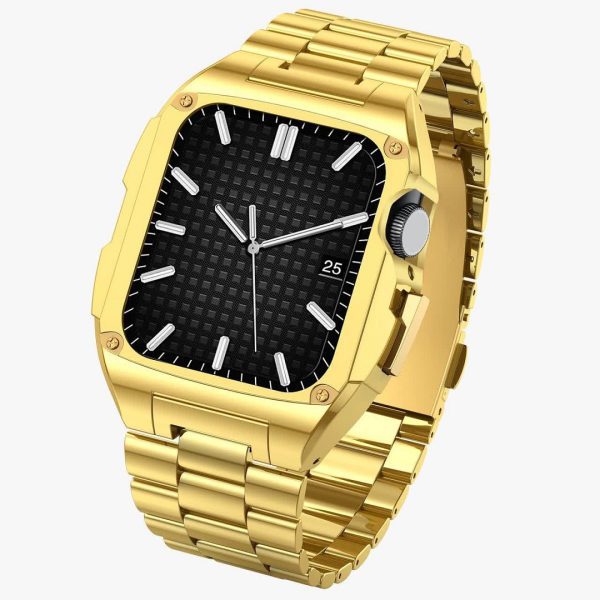 Green significato steel strap case انلاین