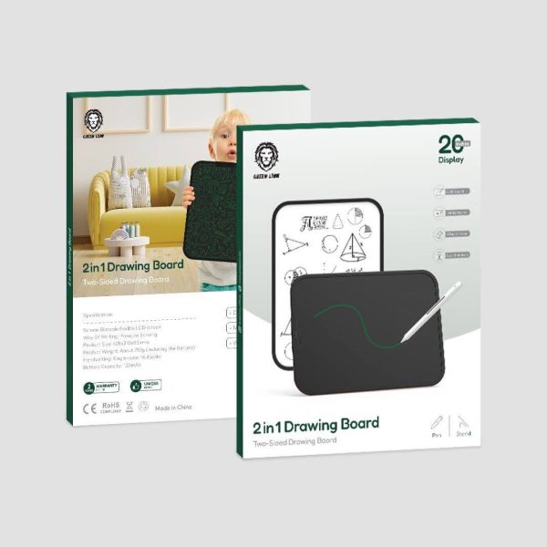 Green 2in1 Drawing Board