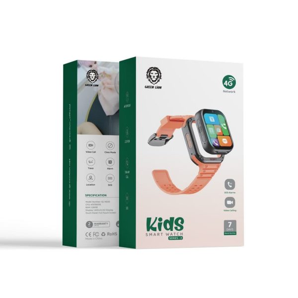 Green 4G Kids Smaet Watch Series 3