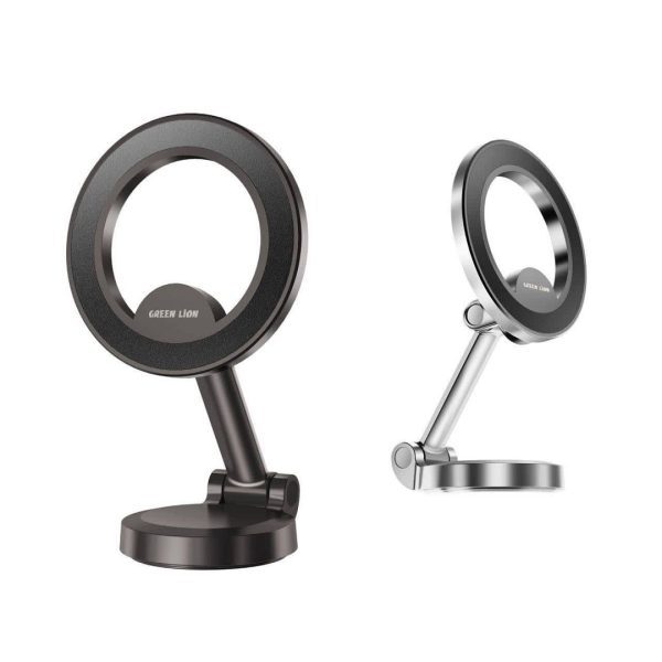 Green maghold 360 car mount magsafe