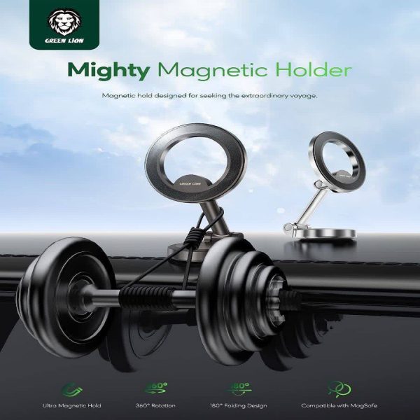 قیمت خرید Green maghold 360 car mount magsafe