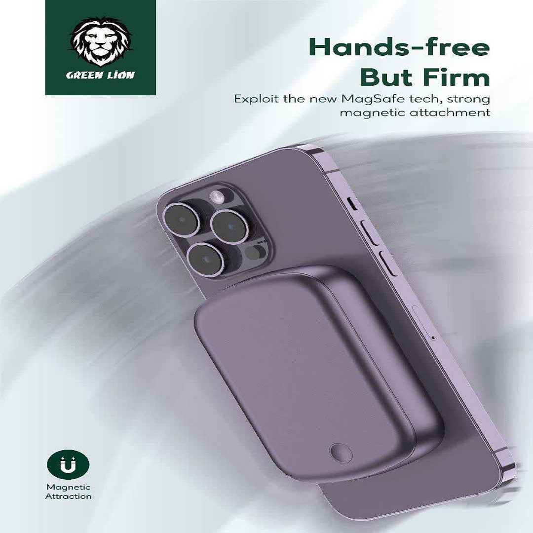 Green luxembourg magsafe 10000mAh power bank