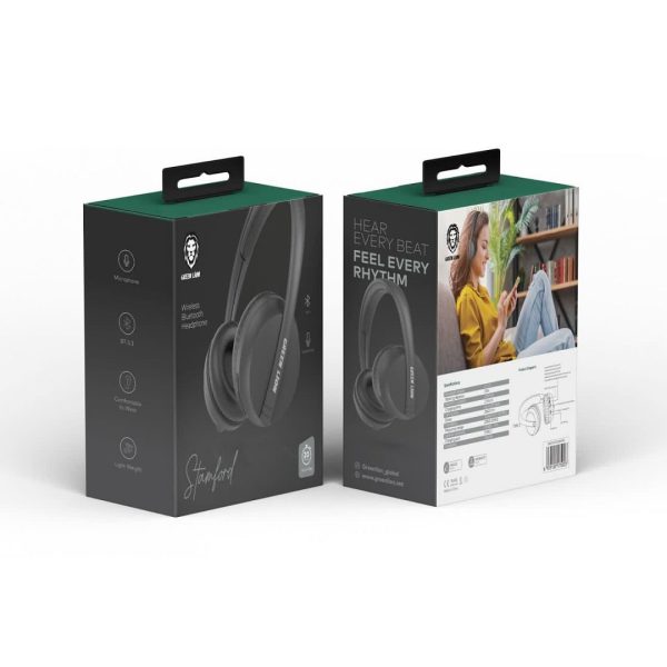 Green Stamford Wireless/Bluethooth Headphon