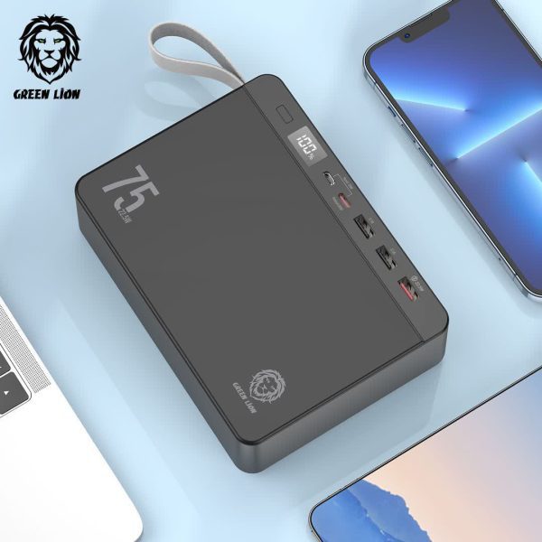 Green 75000mAh Power Volt Mega Capacity Power Bank