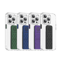 قاب شفاف سری 9 با بند چرمی گرین Green Series 9 Case 14/14Plus/14Pro/14Pro Max