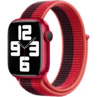 Green Woven Nylon Sport Loop Watch Strap