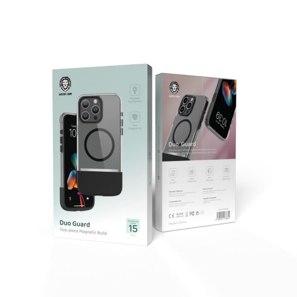 Green Duo Guard Case 15 pro/15promax