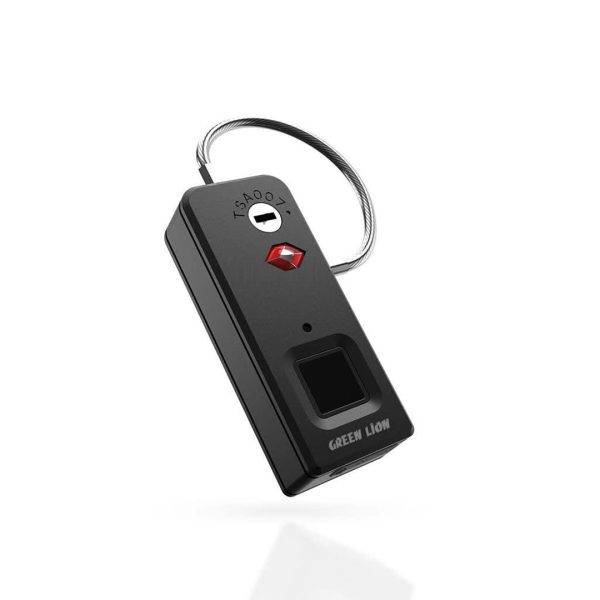 خرید Green mini fingerprint padlock