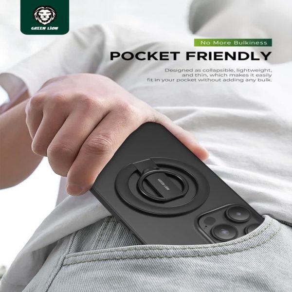 عمده Green magntic ring holder