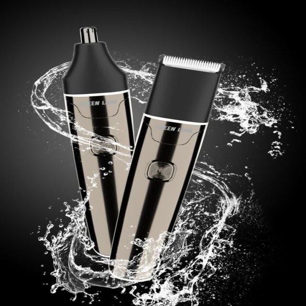 Green 2 In 1 Sensitive Area Hair Trimmer عمده