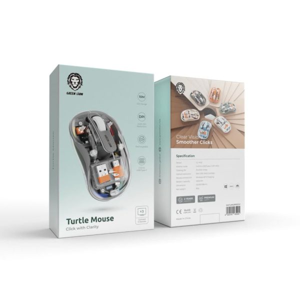 Green Turtle mouse click with clarity