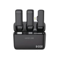 Green DUO Cast Wireless Mic Lightning Devices