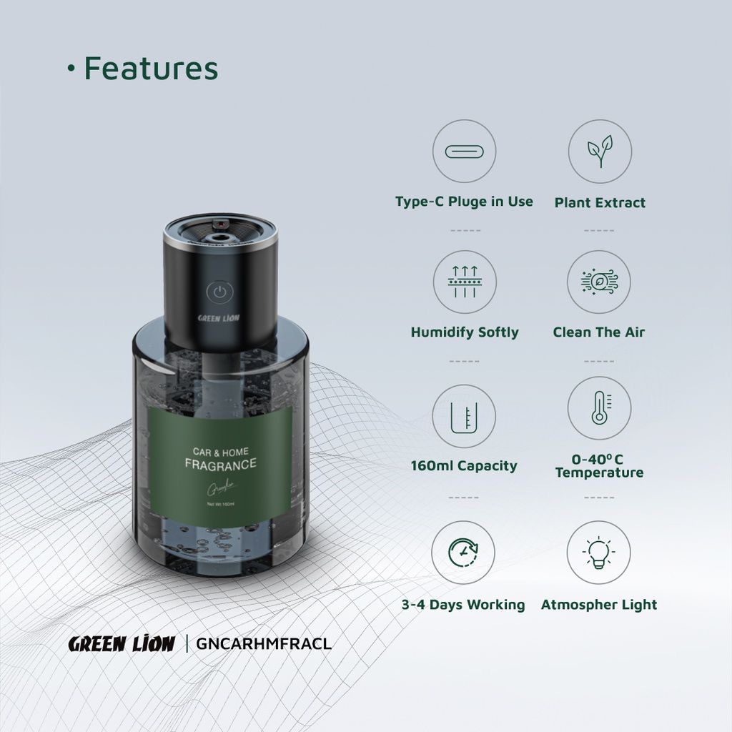 797eaaa7-ee13-4b44-a19a-54297b8bf4e2 پخش کننده عطر خودرو و خانه گرین Green Car & Home Fragrance