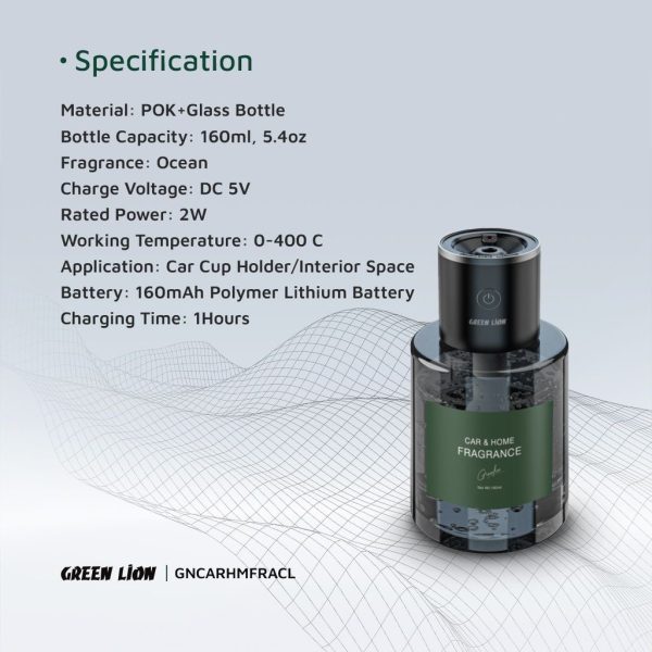 پخش کننده عطر خودرو و خانه گرین لاین Green Lion Car & Home Fragrance