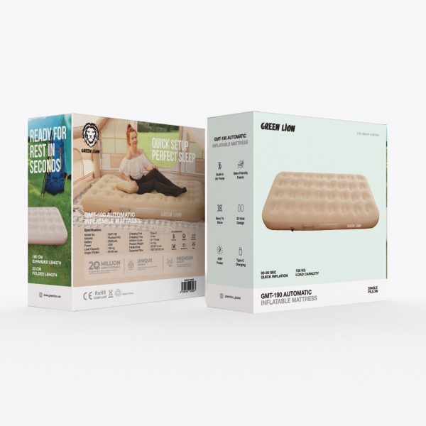 Green GMT-190 Automatic Inflatable Mattress