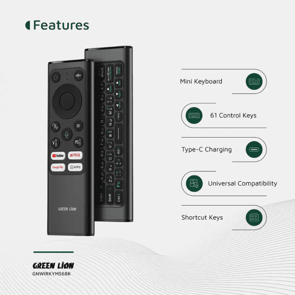 خرید Green Lion Wireless Remote Pro with Keyboard and Mouse
