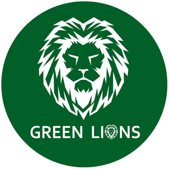 green lion