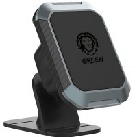 Green 2 in 1 Magnetic Car Phone Holder