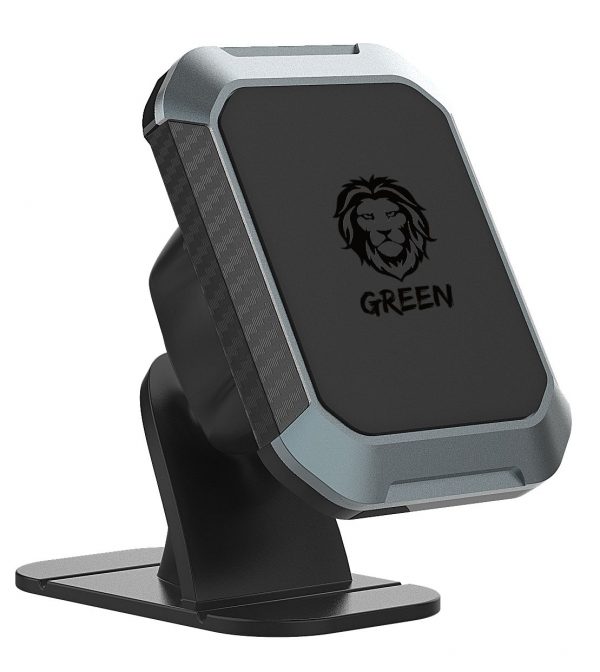 Green 2 in 1 Magnetic Car Phone Holder