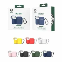 Green Berlin Series Silicone Case for Airpods