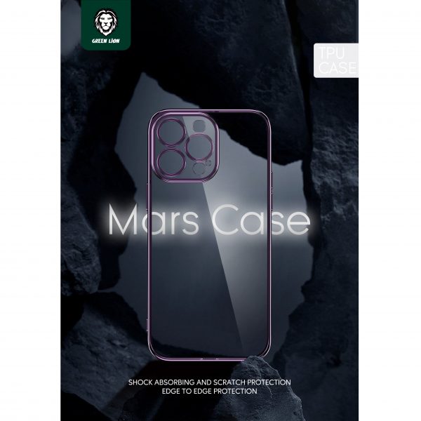 خرید Green Lion Mars Electroplating TPU Case