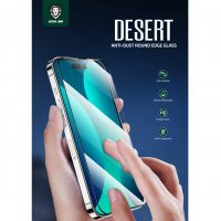 green 3d desert glass