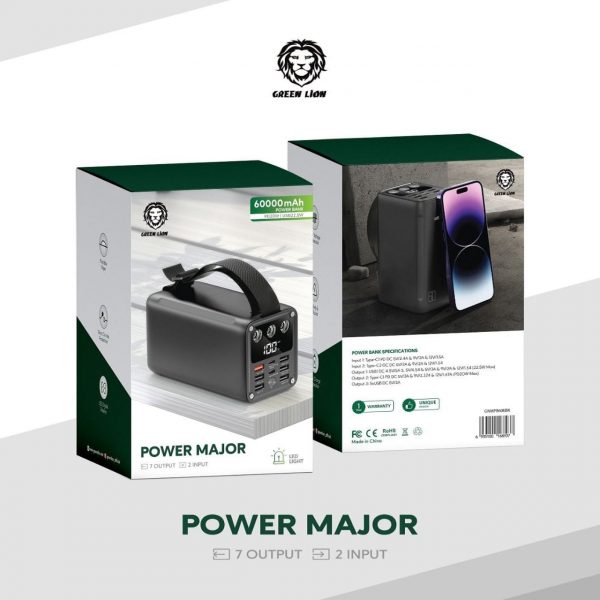 green power major 60000mah