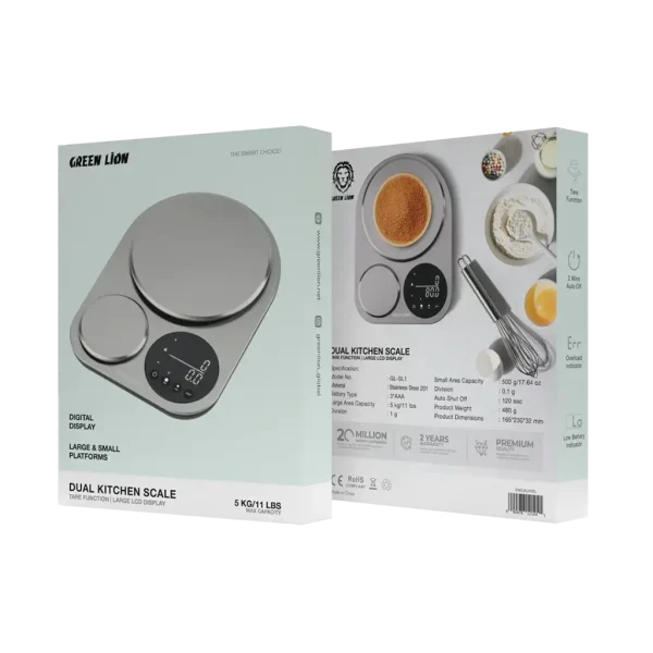 Green Lion Dual Kitchen Scale