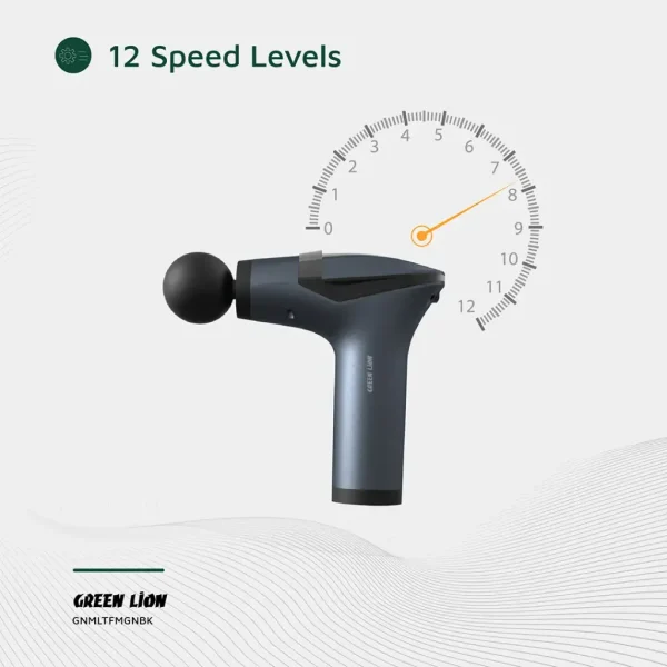 ماساژور تفنگی چندمنظوره گرین لاین Green Lion GMG-05 Multifunctional Massage Gun