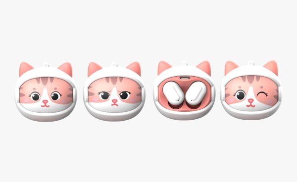 Green Kitty Beats True Wireless Earbuds
