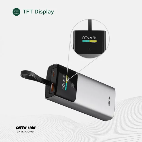 Green Lion Voltix 10000mAh Power Bank PD20W