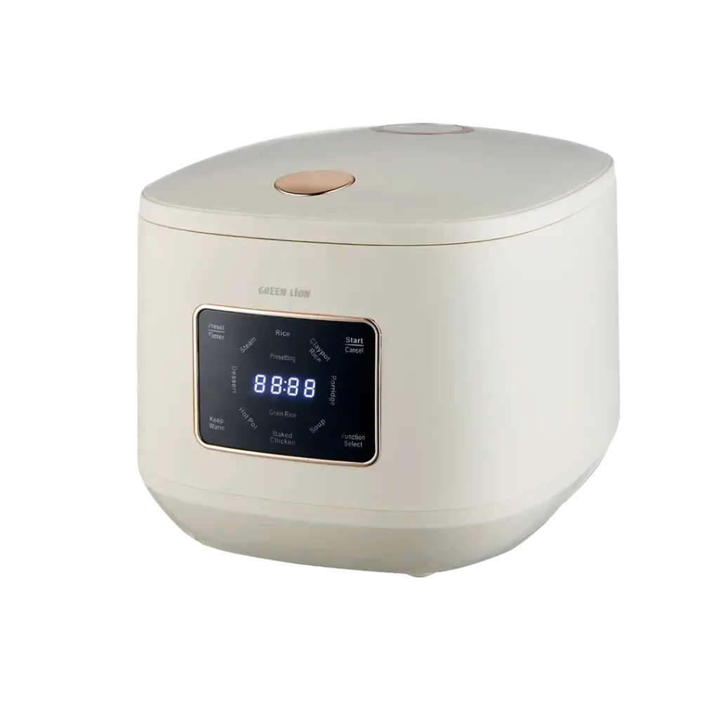 پلوپز دیجیتال 5لیتری گرین Green Lion GRC-20 Digital Rice Cooker 5L