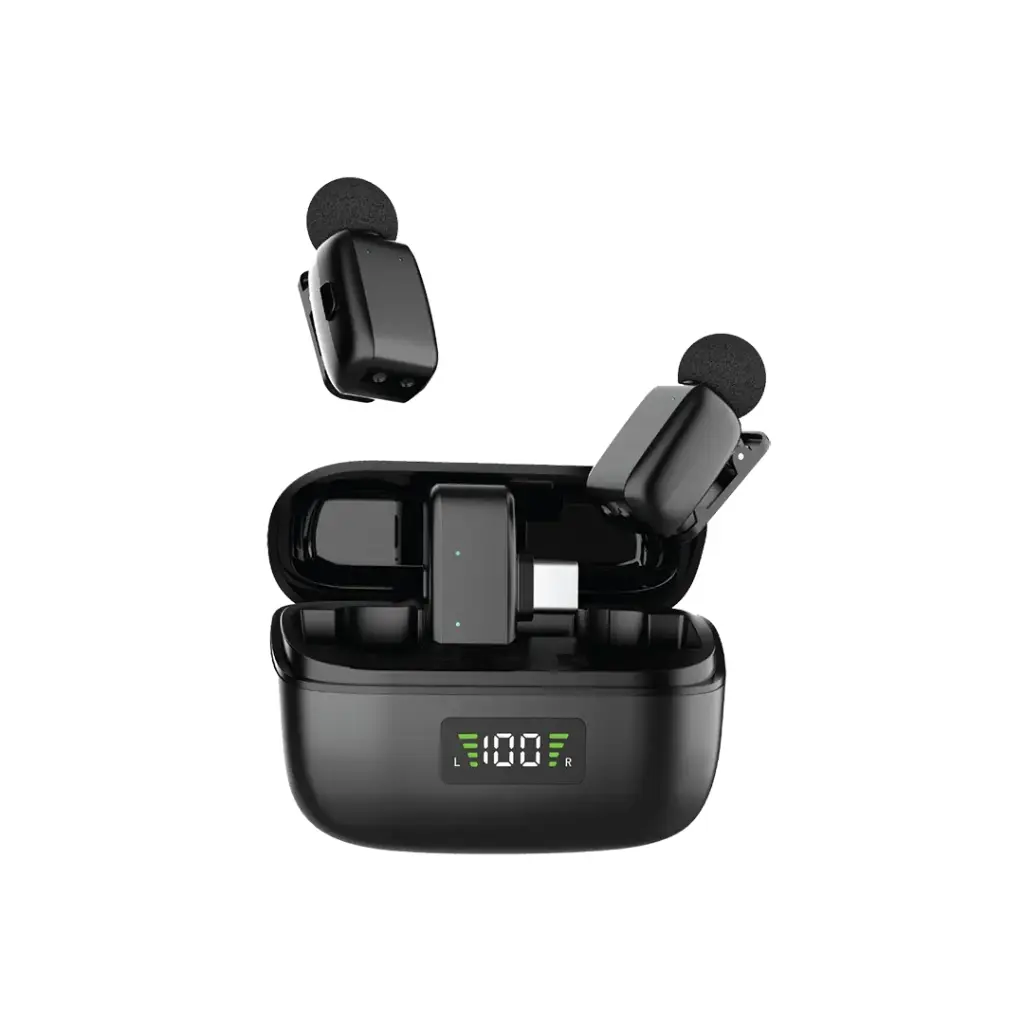 میکروفون بیسیم 2در 1 فلکس گرین Green Lion Flex Mic Duo Type-C/Lightning/2 IN 1