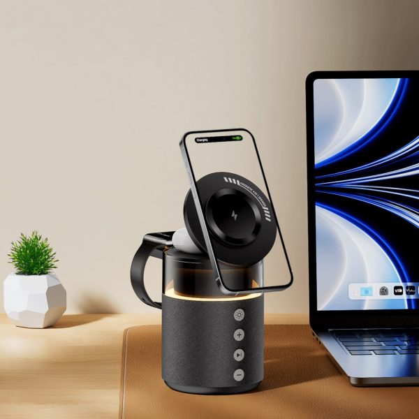 Green 5 in 1 Wireless Charger