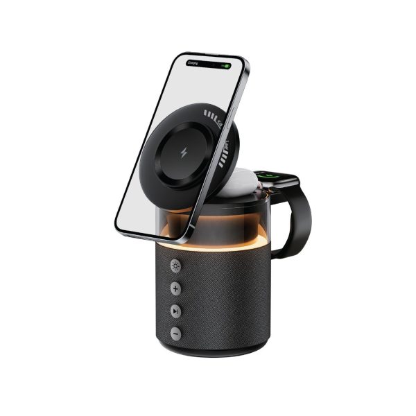 شارژر بی‌سیم ۵ در 1 گرین Green 5 in 1 Wireless Charger