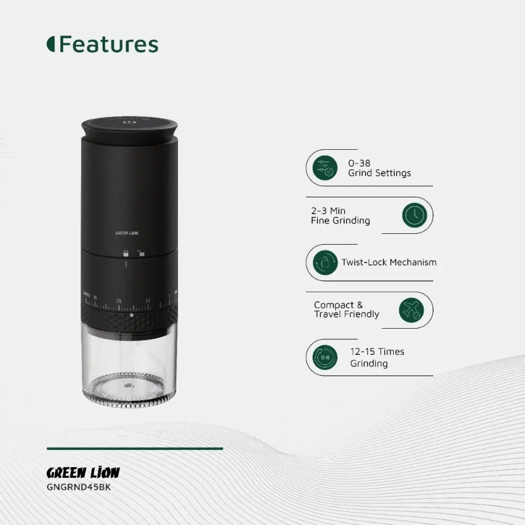 IMG_7733 آسیاب قهوه گرین Green Lion Grind Pro Coffee Grinder