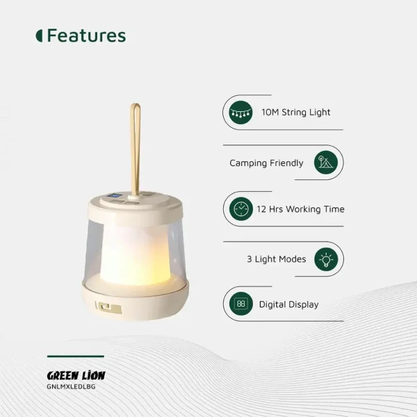 چراغ ال ای دی لومکس گرین Green Lion Lumex Led With Inbuilt Led Strip Light