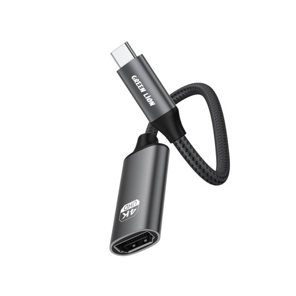 قیمت کابل انتقال تصویر اچ دی ام آی به تایپ سی گرین Green Lion 4K USB-C to HDMI Adapter Cable
