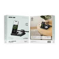 Green Lion 3 in1 Multifunctional Wireless Charger