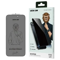 Green Lion Steve Privacy Glass for iPhone 17 Series