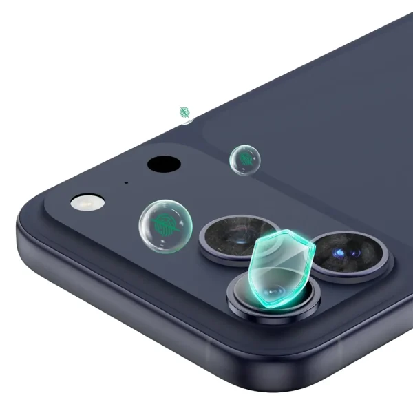 محافظ لنز دوربین اچ دی پلاس سری 17 گرین لاینGreen iPhone 17 Series HD Plus Camera Lens