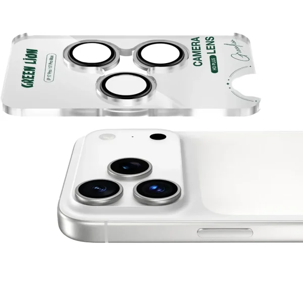 محافظ لنز گرین Green Lion iPhone 17 Series HD Plus Camera Lens
