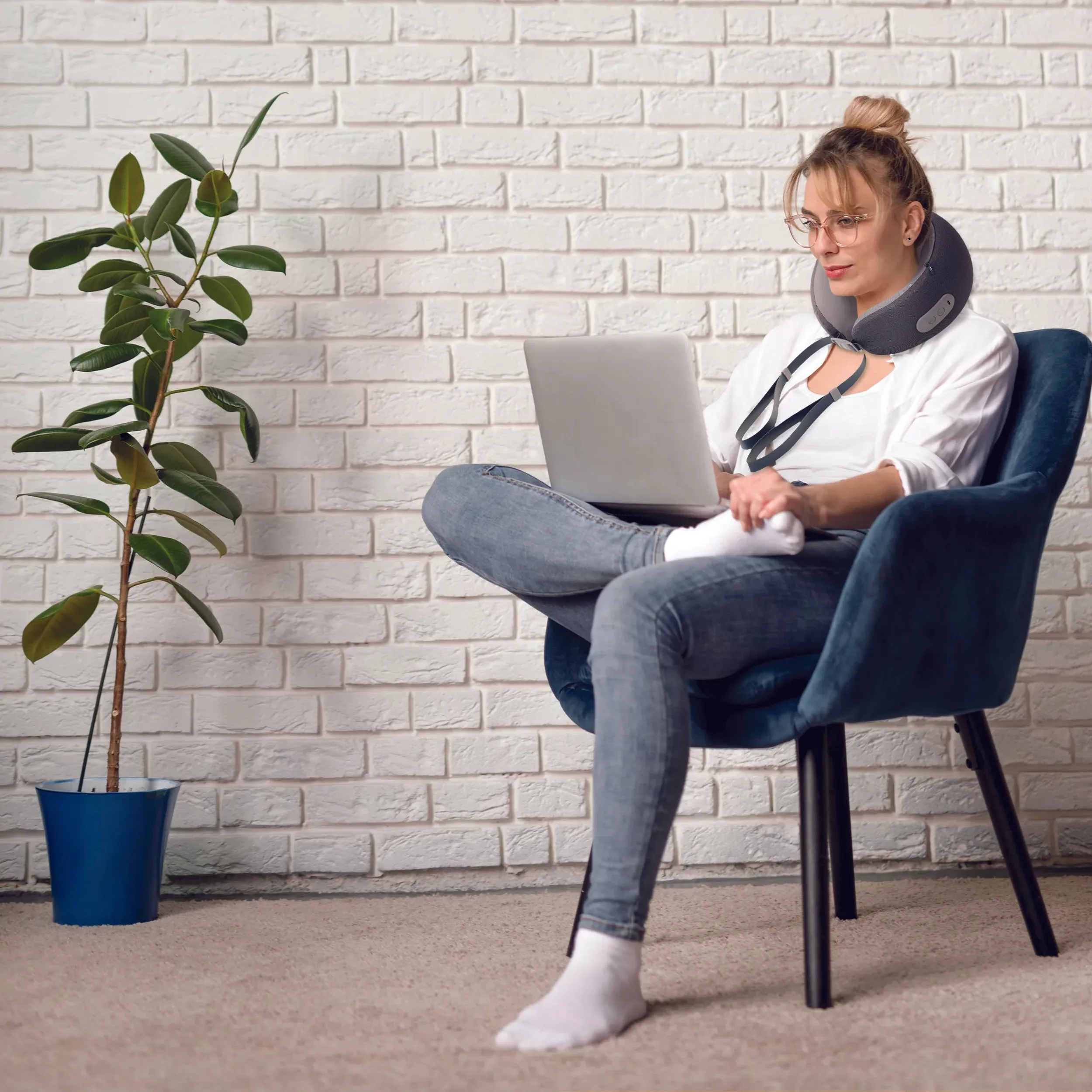 IMG_7786 بالش ماساژ گردن ارگونومیک گرین لاین