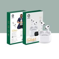 Green True Wireless Earbuds 3