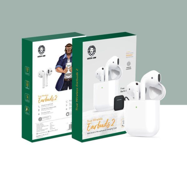 Green True Wireless Earbuds
