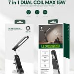 شارژر وایرلس 7 کاره گرین