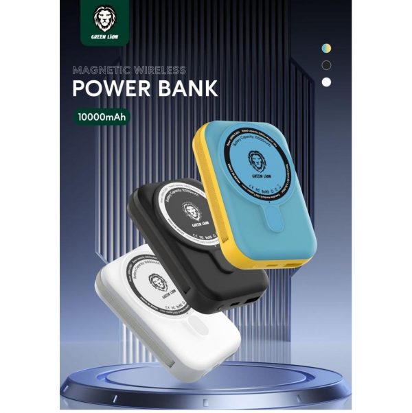 Green monaco magsafe powerbank 10000mAh